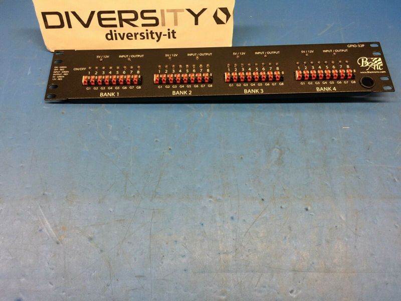 Blastronix GPIO-32P Board Card Input Output Bank