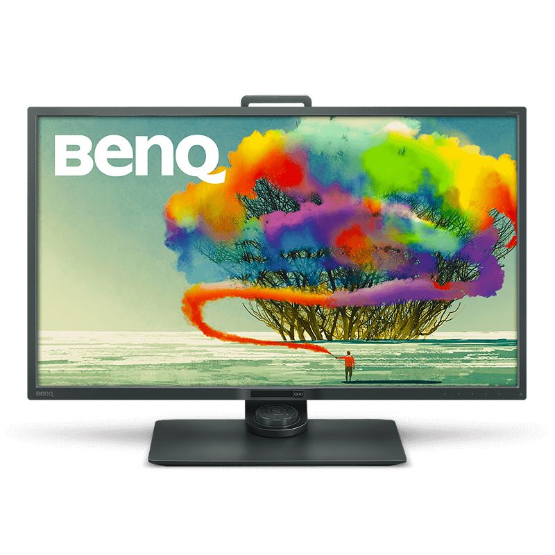 BenQ PD3200Q 32 Inch QHD 2560 x 1440 2K Resolution 4ms 60Hz DVI-DL Mini-DP HDMI DisplayPort 100% Rec 709 100% sRGB CAD / CAM Mode Animation Mode Built-in Speakers Backlit LED Professional Monitor