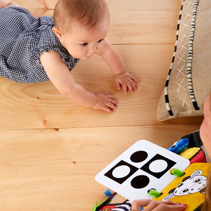 Baby Einstein Black White and Bright Floor Mirror