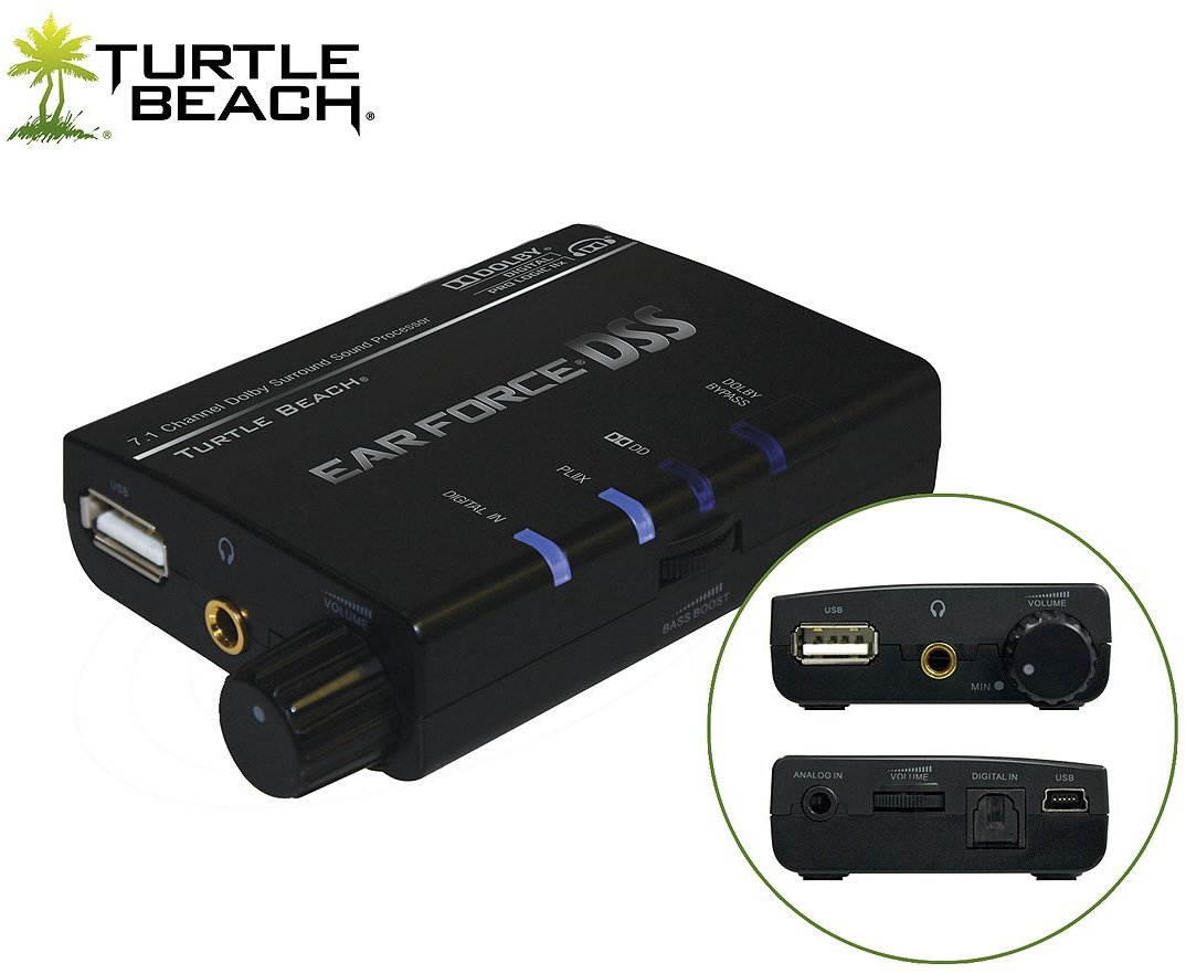 Turtle Beach - Ear Force DPX21 Gaming Headset - Dolby Surround Sound - PS3, X360