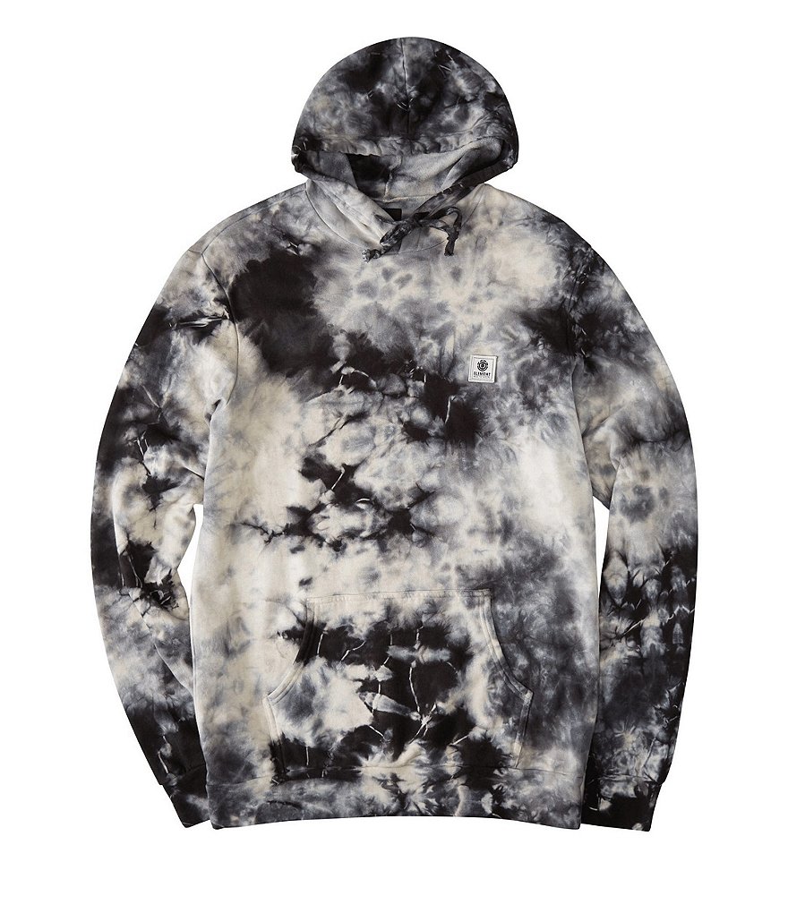 Element Wilson Tie-Dye Long-Sleeve Fleece Hoodie
