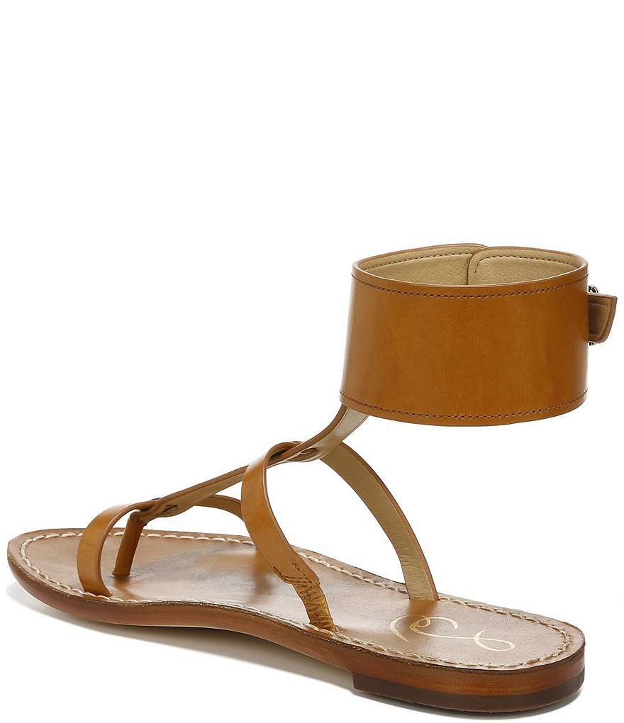 Sam Edelman Mollie Leather Ankle Band Thong Sandals