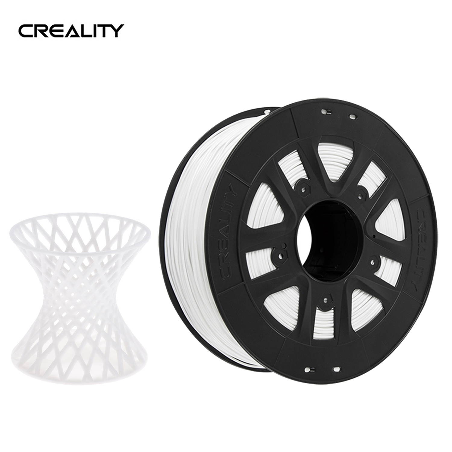 Creality 3D Printer PLA Filament 1.75mm 1kg/2.2lbs Filament Dimensional Accuracy +/- 0.02 mm, Red