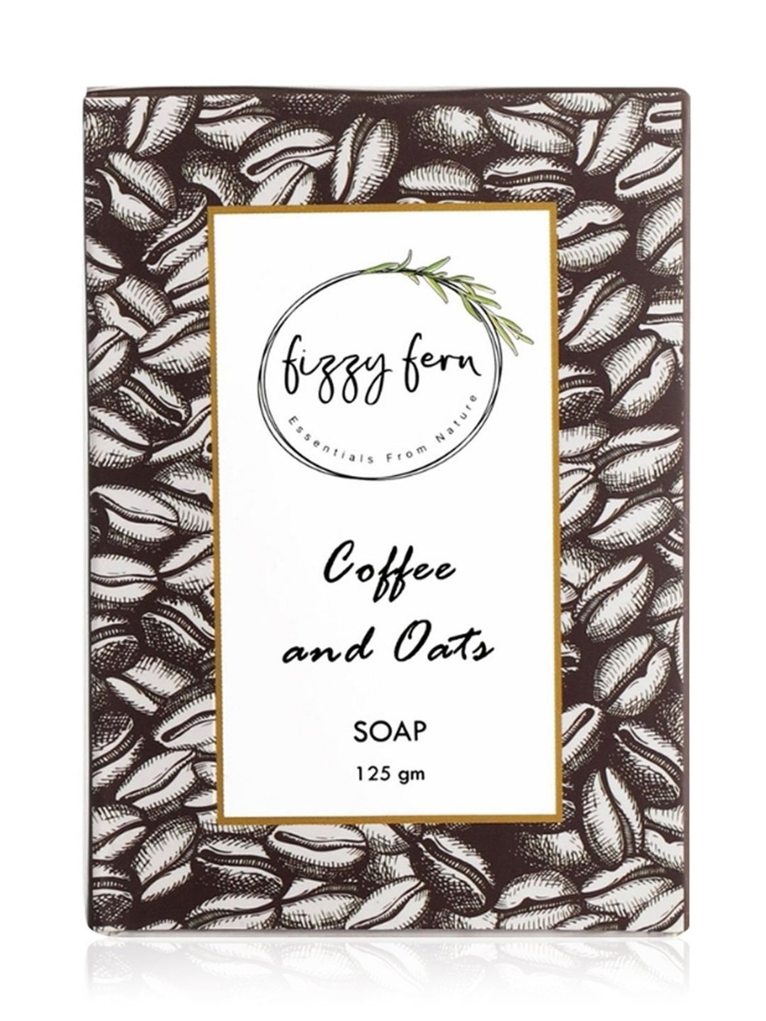 Fizzy Fern Coffee and Oats Soap - 125 gm
