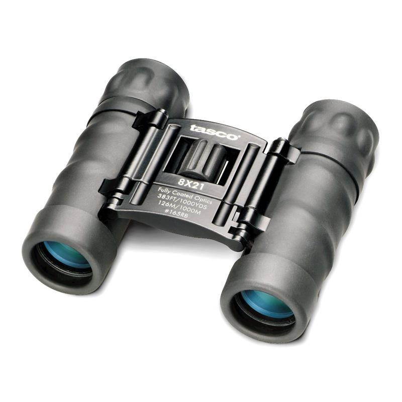 Essentials(TM) 8 x 21mm Roof-Prism Binoculars (Black)