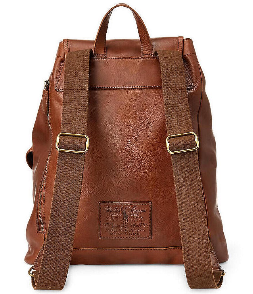 Polo Ralph Lauren Heritage Leather Backpack