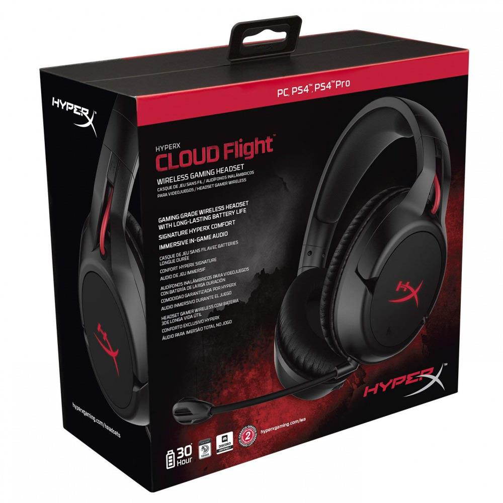 HyperX HX-HSCF-BK/AM Cloud Flight Wireless Gaming Headset for PC/PS4