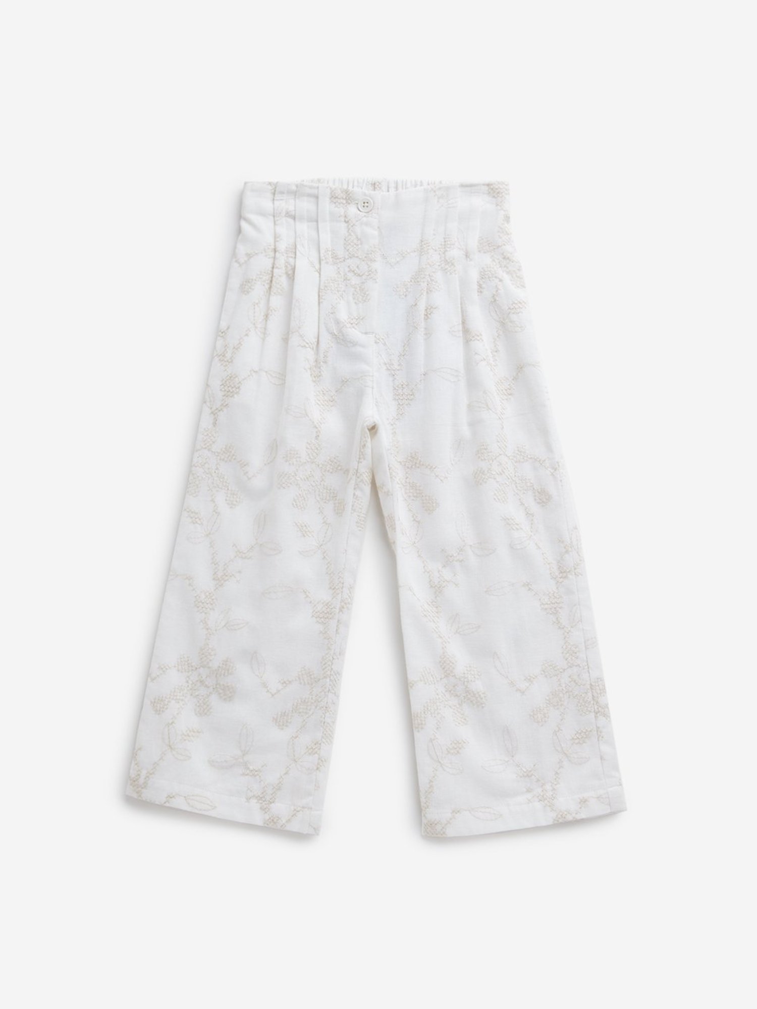 H by Hamleys Girls Pink Solid Joggers