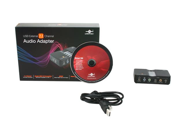 VANTEC NBA-200U USB External 7.1 Channel Audio Adapter