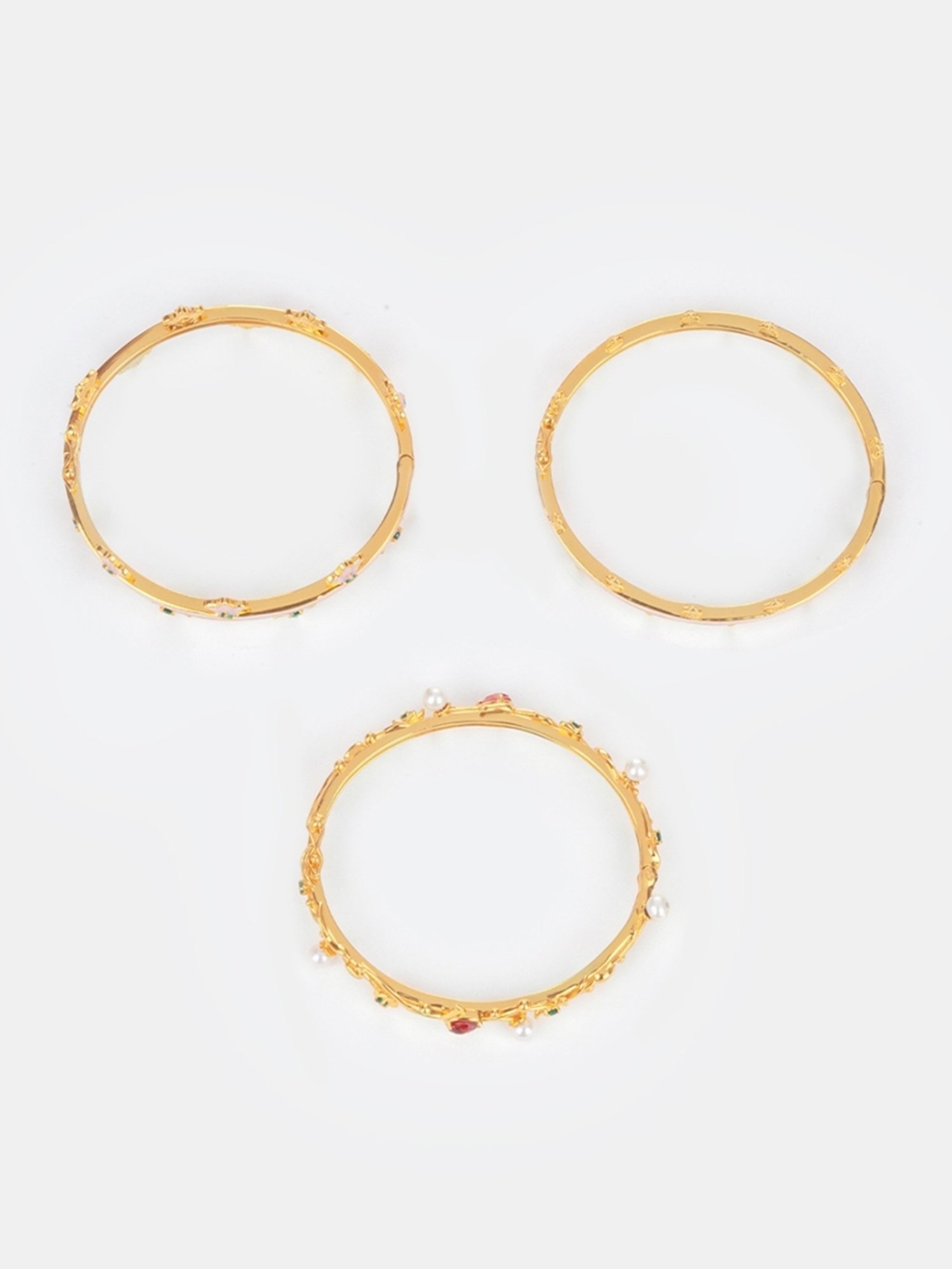 Shaya 92.5 Sterling Silver Shaadi Squad Dilliwali Girlfriend Stackable Bracelets for Women