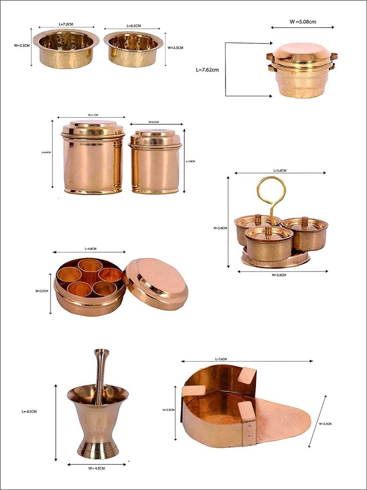 Desi Toys Kids Metallic Metal Kitchen Set