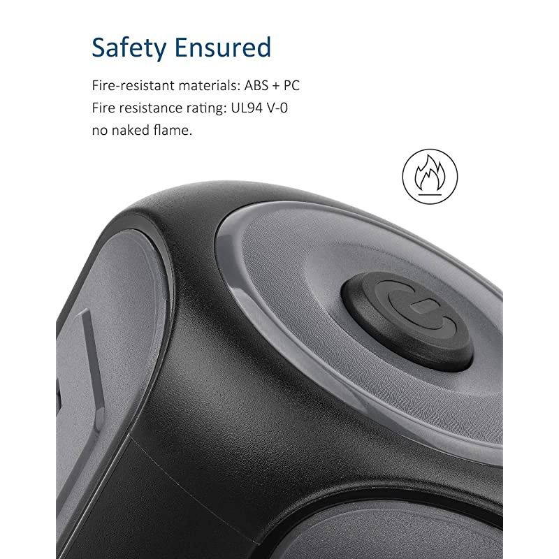 USB Power Strip Tower Surge Protector 10ft Extension Cord Desktop Charging Station 9 Outlets 4 USB 1080J Universal Voltage 110-240V Fire Proof Multiple Plug for PC Tablet Computer Office