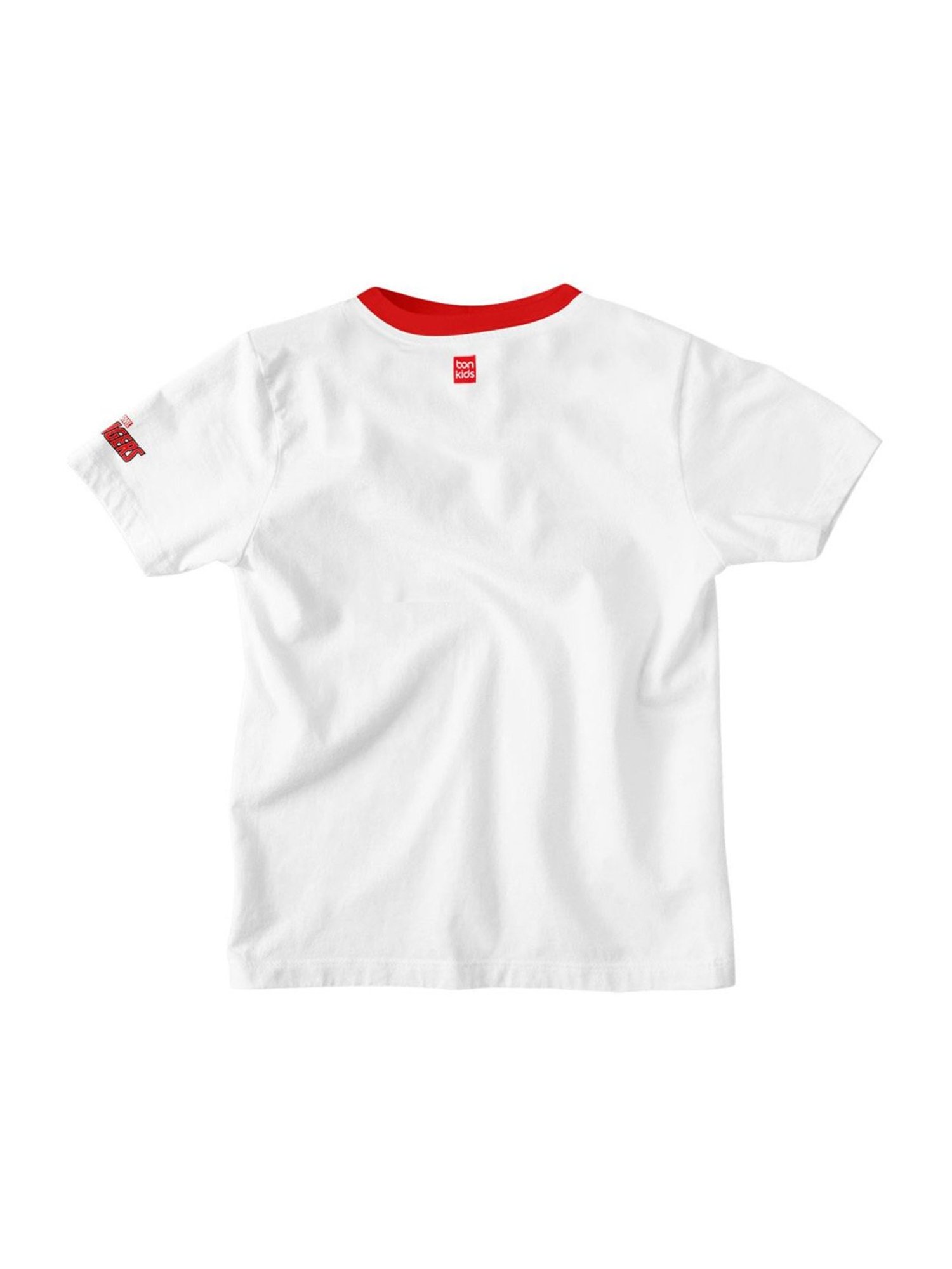 Bonkids Kids Multicolor Cotton Printed Avengers T-Shirt