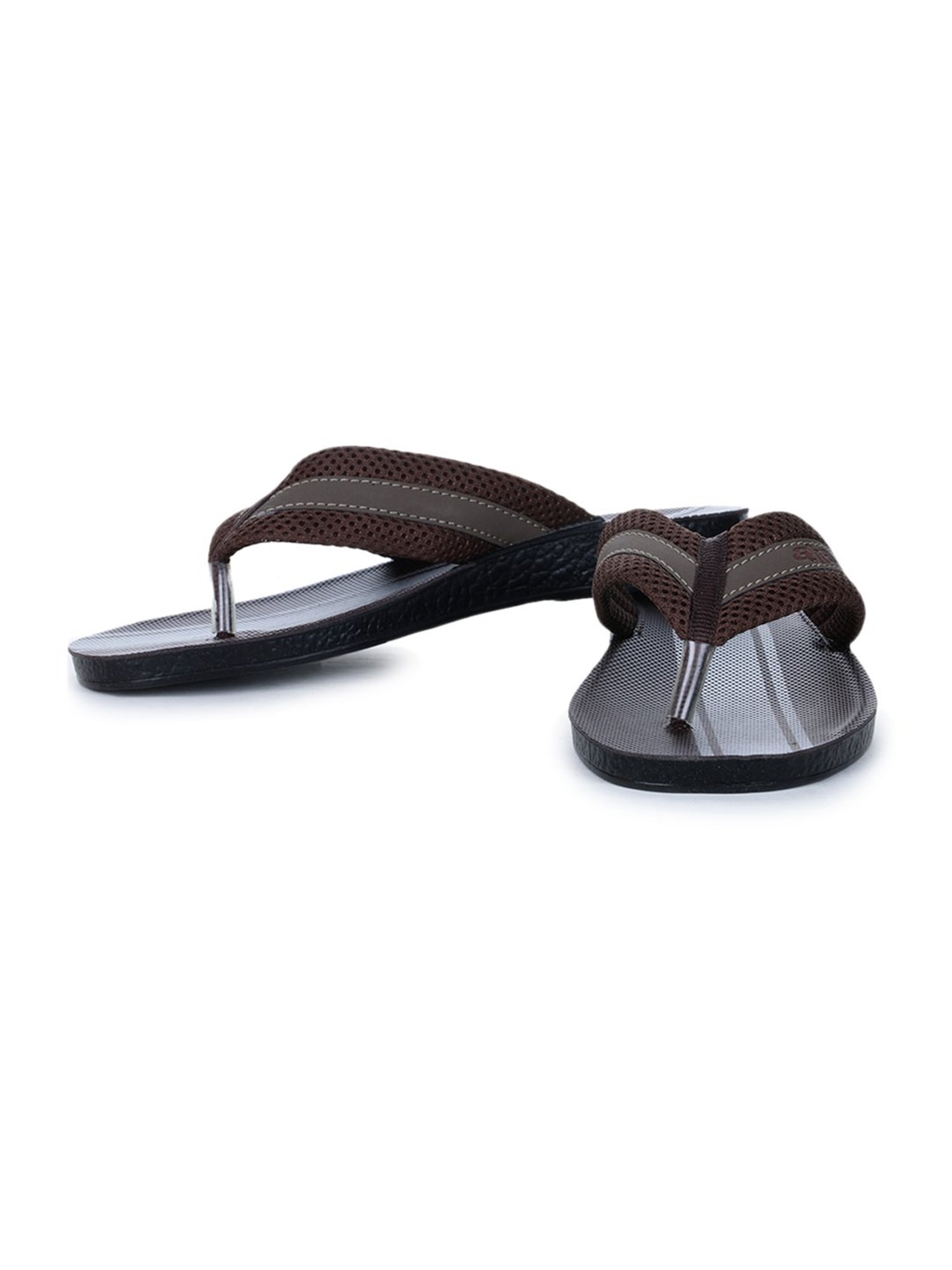 Aha by Liberty Men's Brown & Grey Flip Flops