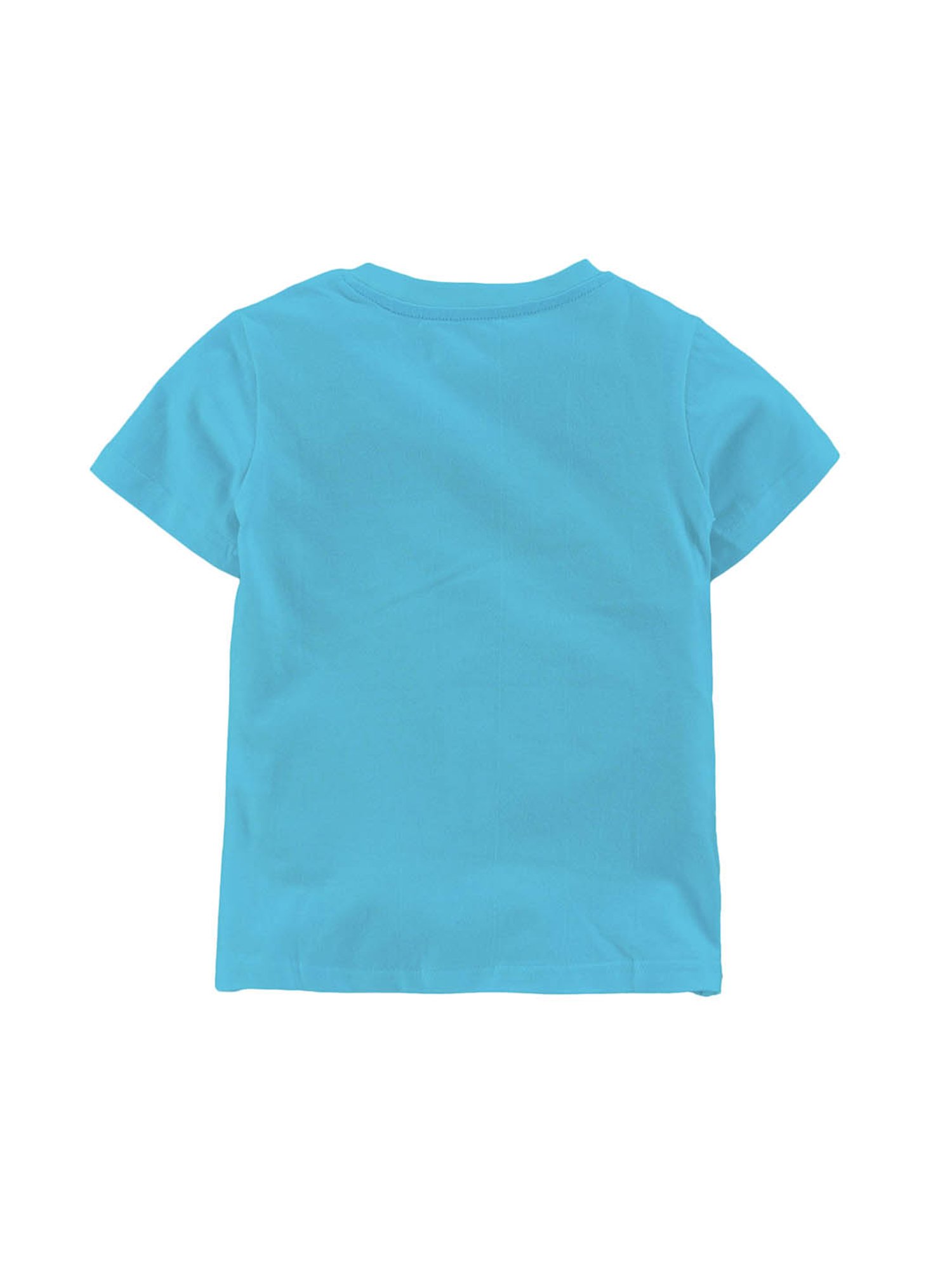 Zeezeezoo Kids Light Blue Donut Take Panga Printed T-shirt