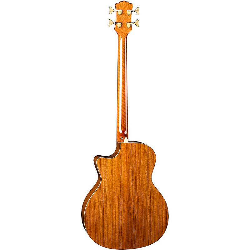 Luna Guitars Vista Bear Tropical Wood Acoustic-Electric Bass Gloss Natural