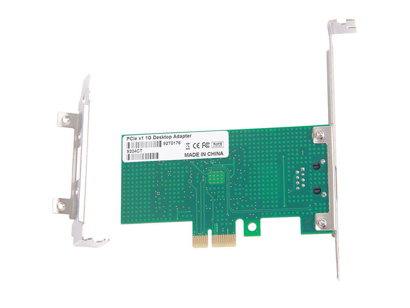 ipolex 1.25G Gigabit Ethernet Network Card (NIC) for Intel I210 Chip, Single Copper RJ45 Port, PCI Express 2.1 X1, Compare to Intel I210-T1