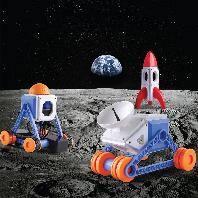 Discovery Kids Toy Magnetic Tiles Building Set with Remote Control