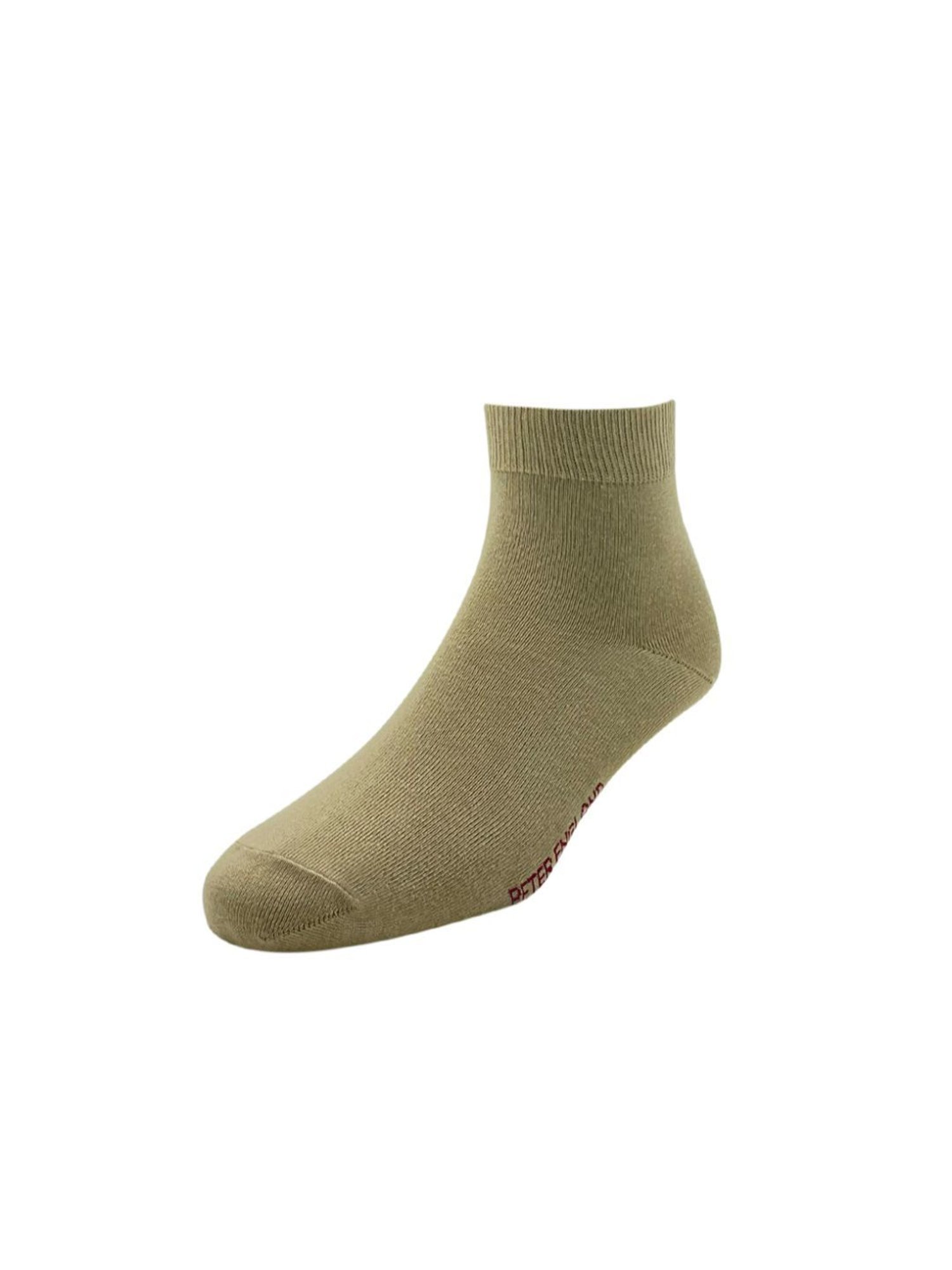 Peter England Beige Cotton Socks (Pack of 3)