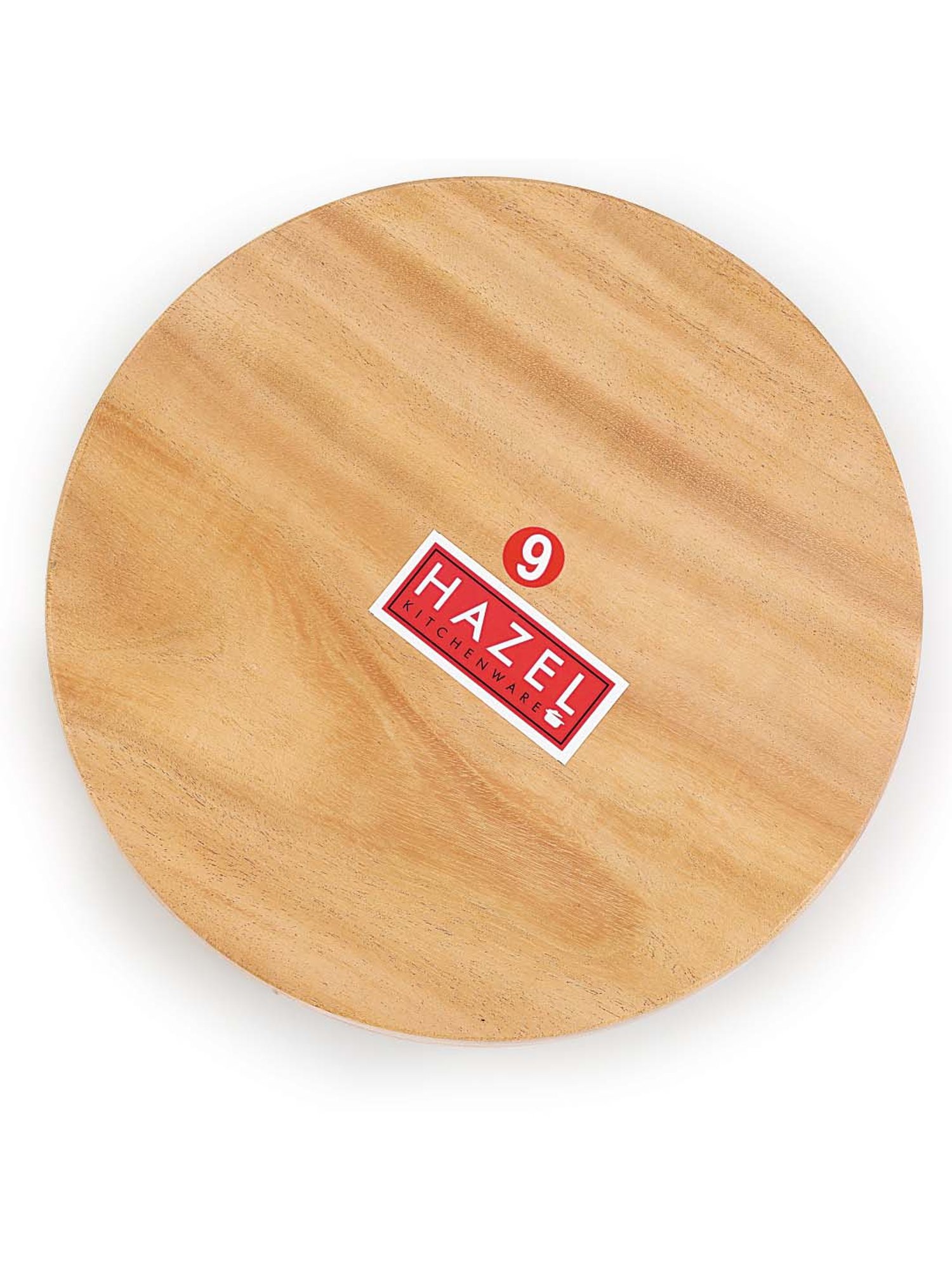 HAZEL Yellow Sagwan 22.5 cm Rolling Board - Set of 1