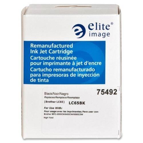 Elite Image 75492 Toner Cartridge 900 Page Yield Black