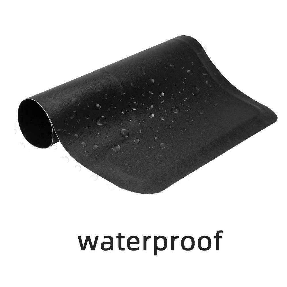 Thick Salon Floor Black Barber Shop Beauty Comfort Mat Rectangle Square Slot