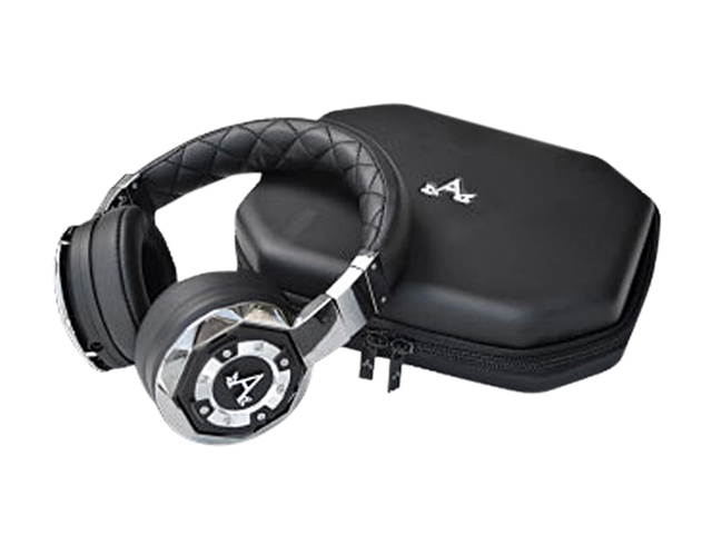 A-audio - Lyric On-ear Headphones - Black/silver