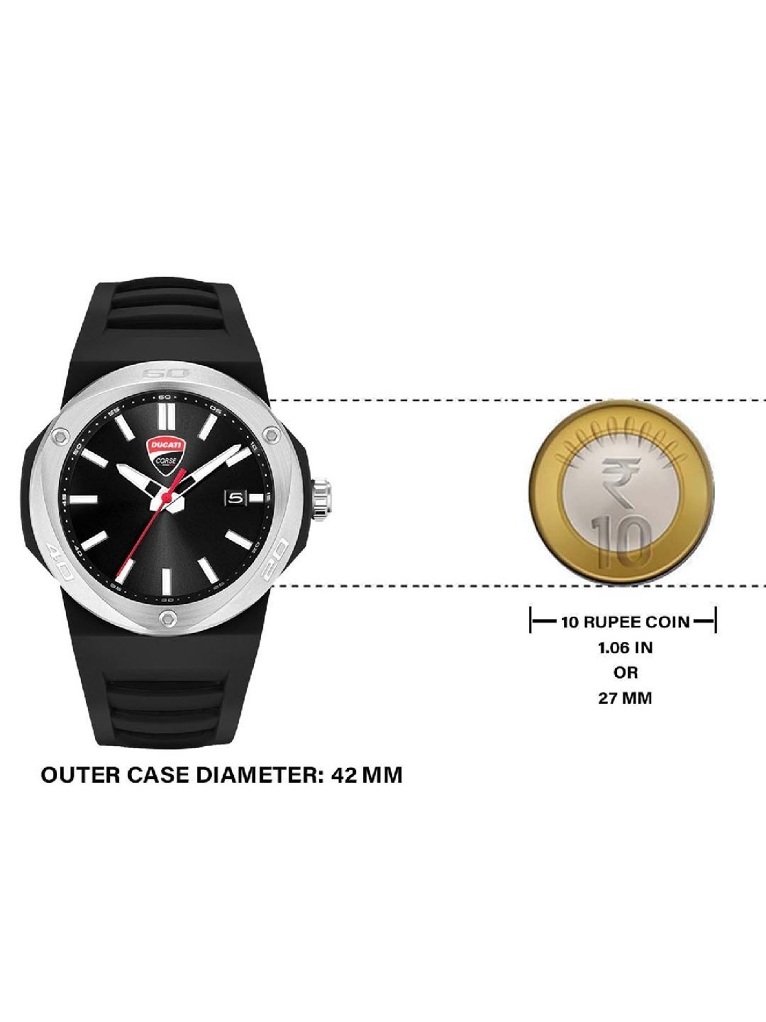 Ducati Corse DTWGN0000502 Tradizione Analog Watch for Men