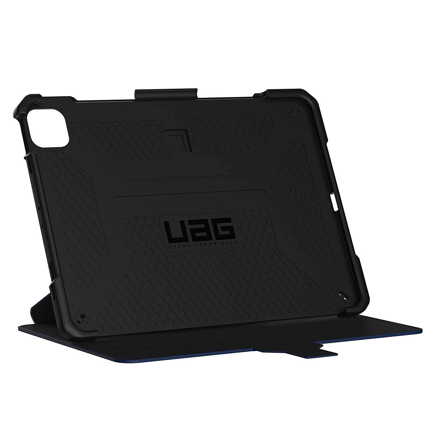 UAG iPad Air 10.9" (4th Gen, 2020) Case Metropolis Folio Slim Heavy-Duty Tough Multi-Viewing Angles Stand Military Drop Tested Rugged Protective Cover, Black