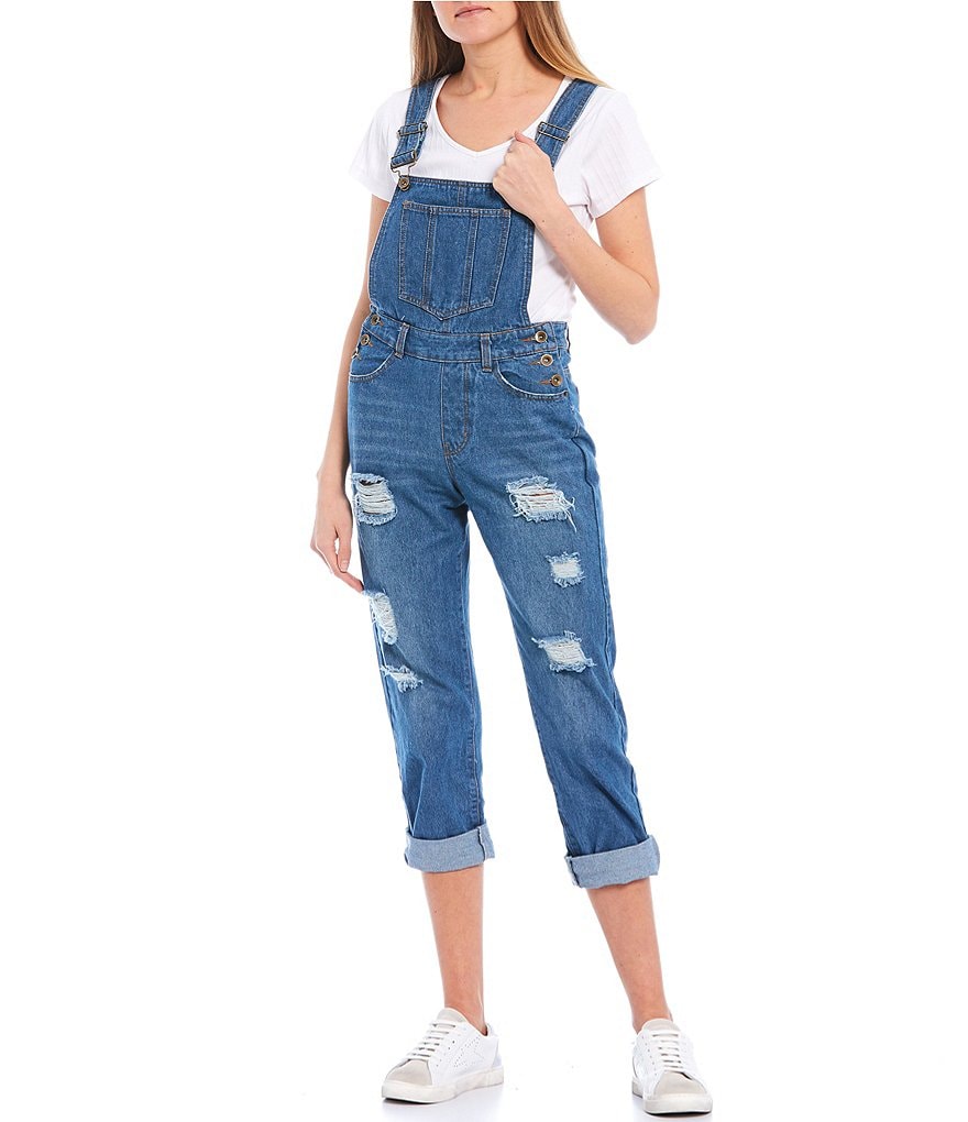 C&V Chelsea & Violet Denim Overalls