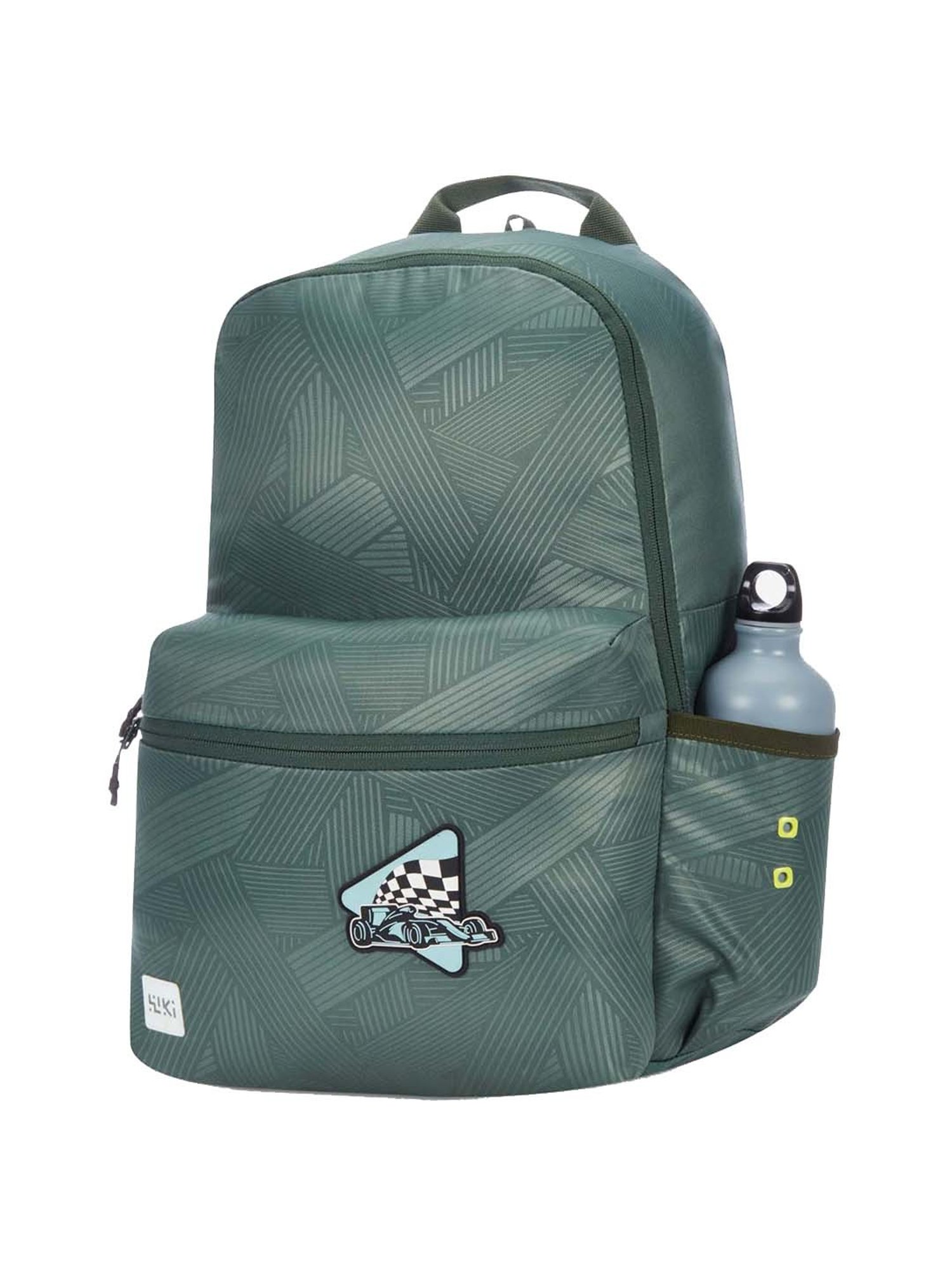 Wiki 18.5 Ltrs Green Medium Backpack