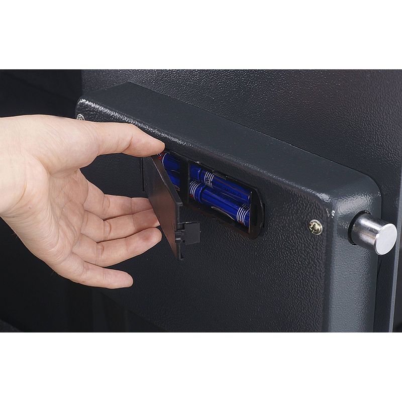 Deluxe Electronic Digital Safe Black - Fleming Supply