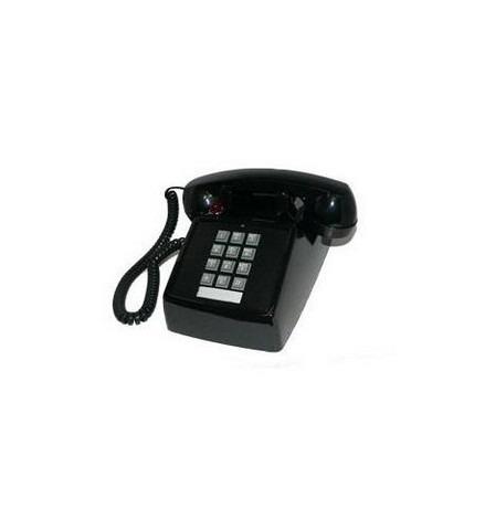 250000-VBA-27M Desk w/ Message - Black - ITT-2500-27M-BK