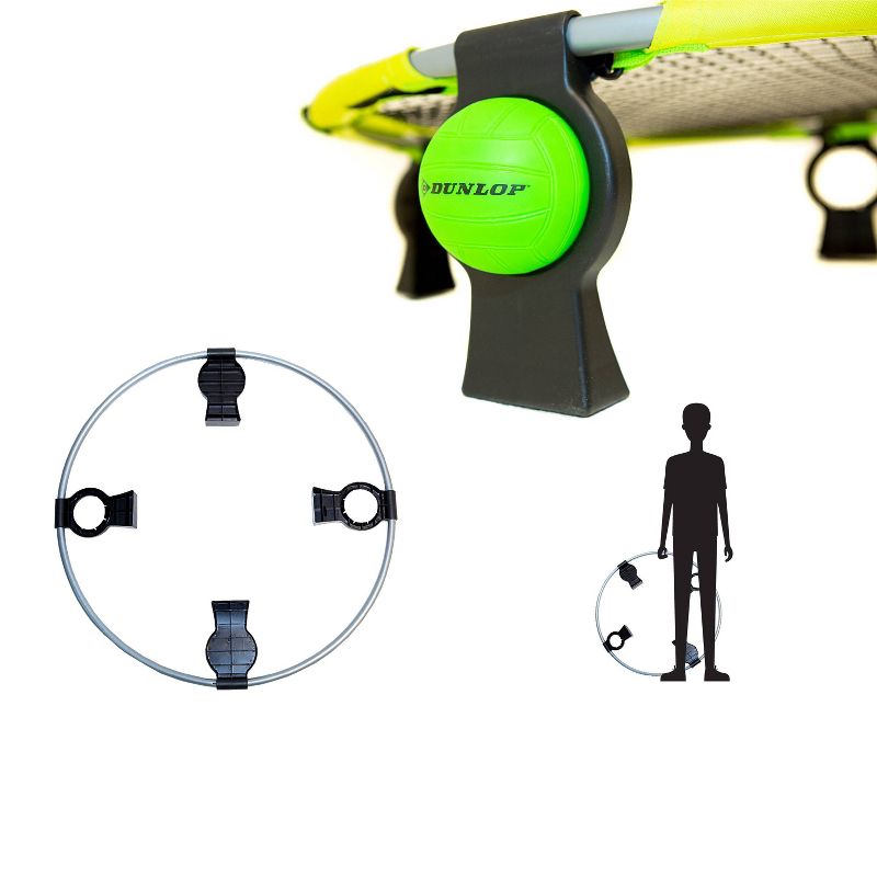 Dunlop Sport Premium Easy To Assembly Spike Battle Roundnet Set