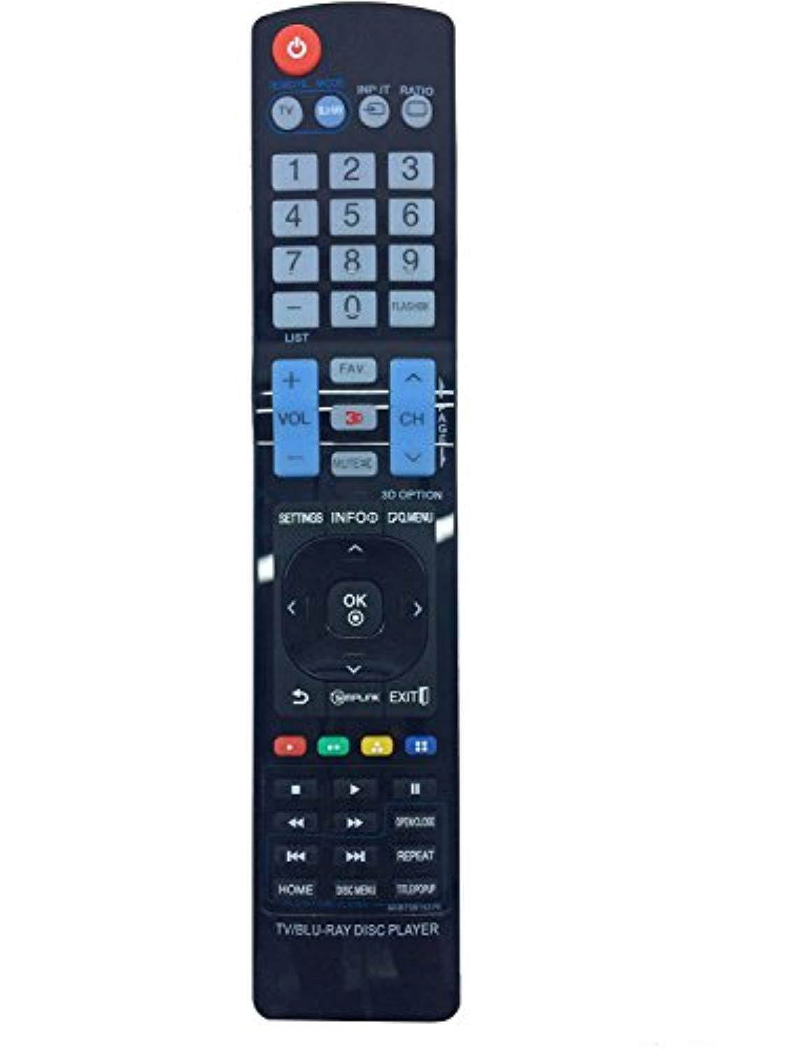 new akb73615379 universal blu ray disc player 3d tv replaced remote fit for lg akb72915206 akb72915238 akb72915252 akb72914201