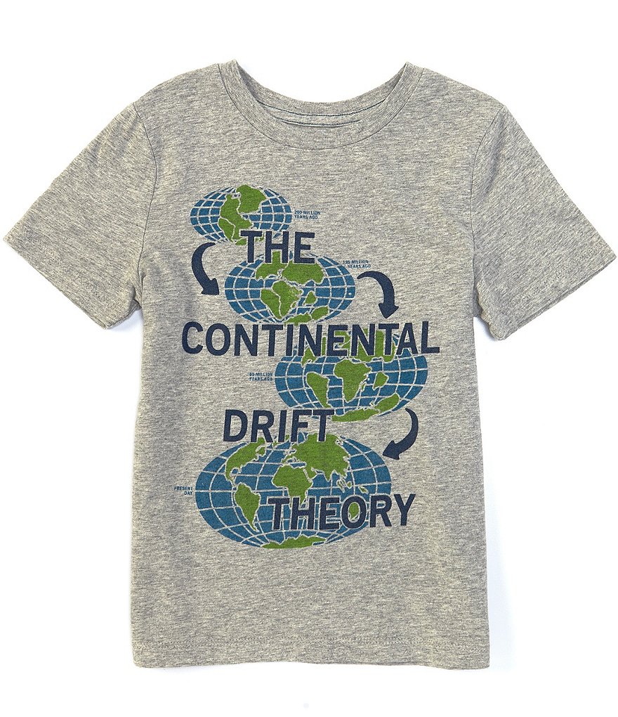 Peek Little/Big Boys 2T-12 Short-Sleeve Continental Drift Tee