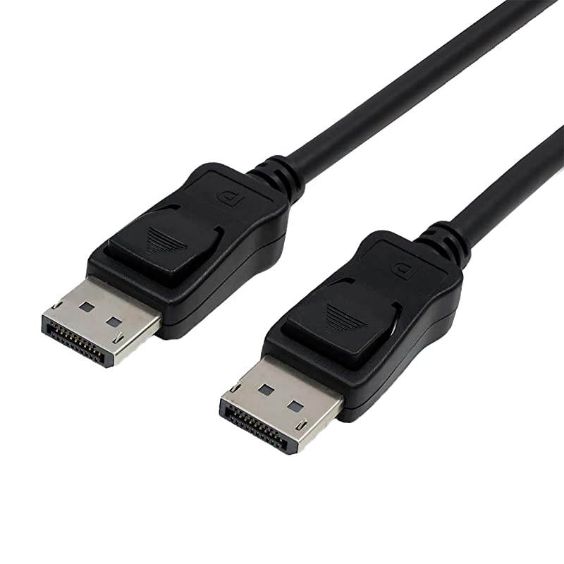 DP to DP 12 VESACertified DisplayPort 12 Cable 10 Feet HBR2 4K UHD 60Hz 1920X1080240Hz 5 Cable Pack