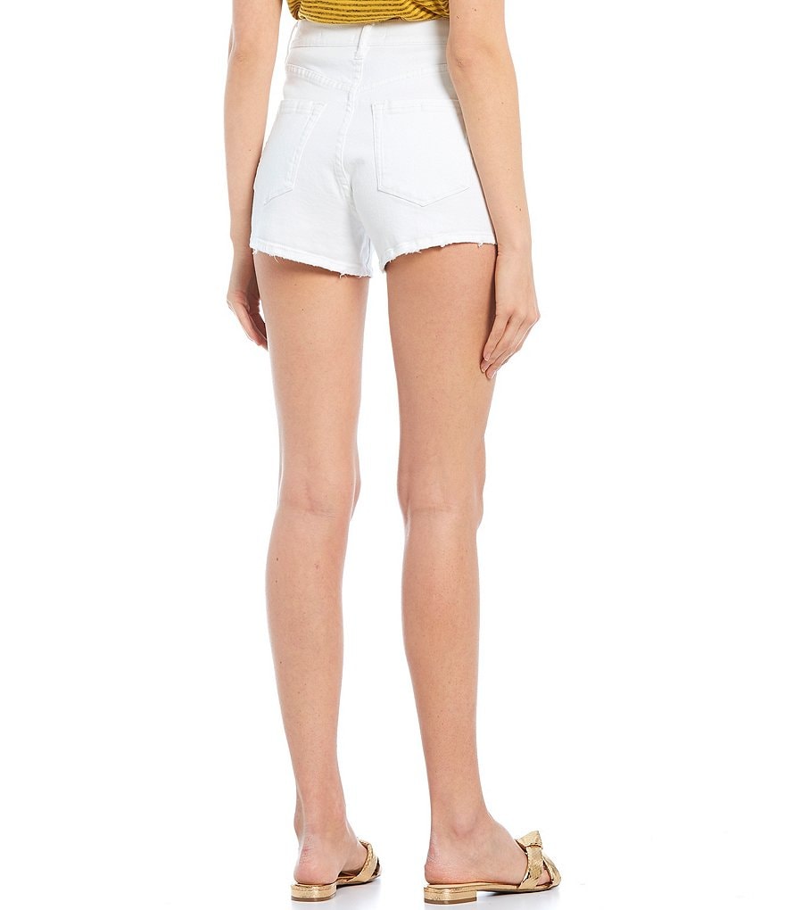 Jessica Simpson Infinite High Rise Cut-Off Repreve Shorts