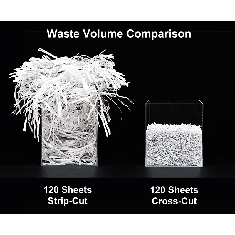 FX81B 8-Sheet High Security Cross-Cut Paper/Credit Card Shredder