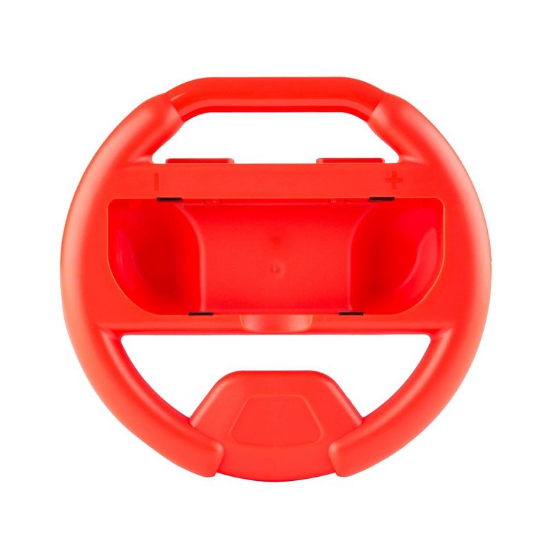 KMD Dual Pack Joy-Con Racing Wheels Handle Grip Controller Compatible with Nintendo Switch