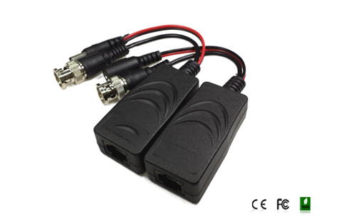 1Ch HD Passive Video/Power Balun Analog AHD, HD-CVI, HD-TVI, RJ45 Plug