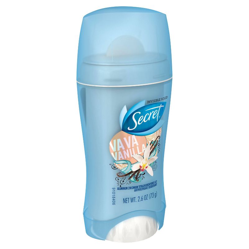 Secret Fresh Antiperspirant & Deodorant Invisible Solid Va Va Vanilla - 2.6oz