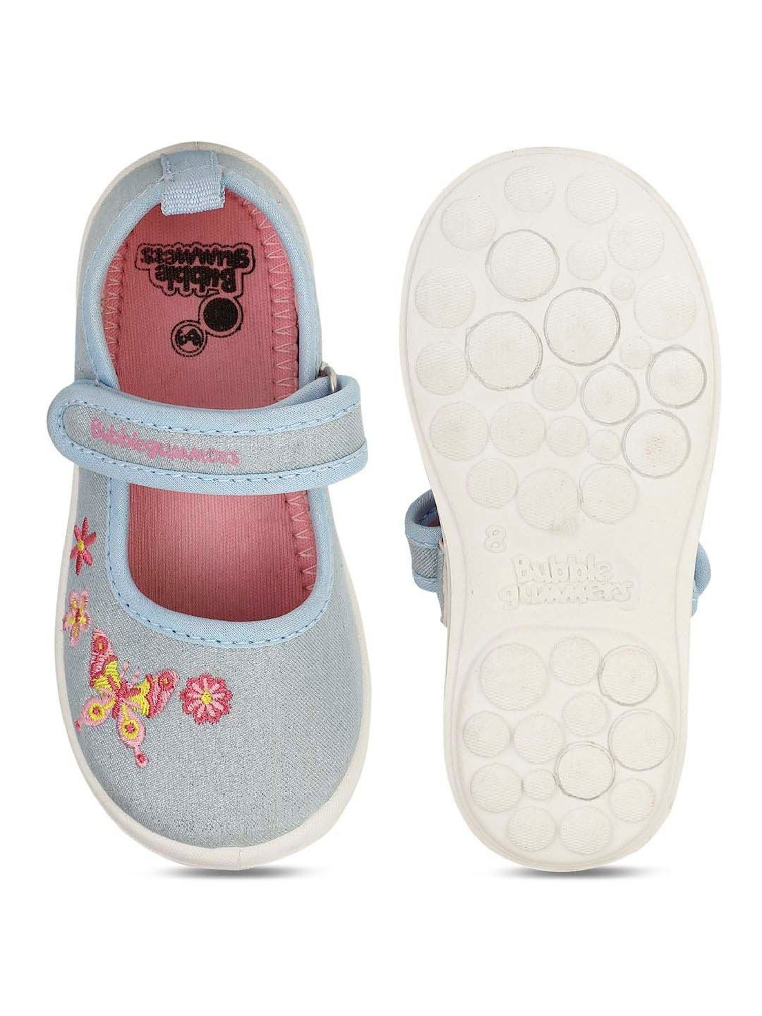 Bubblegummers by Bata Kids Blue Mary Jane Shoes