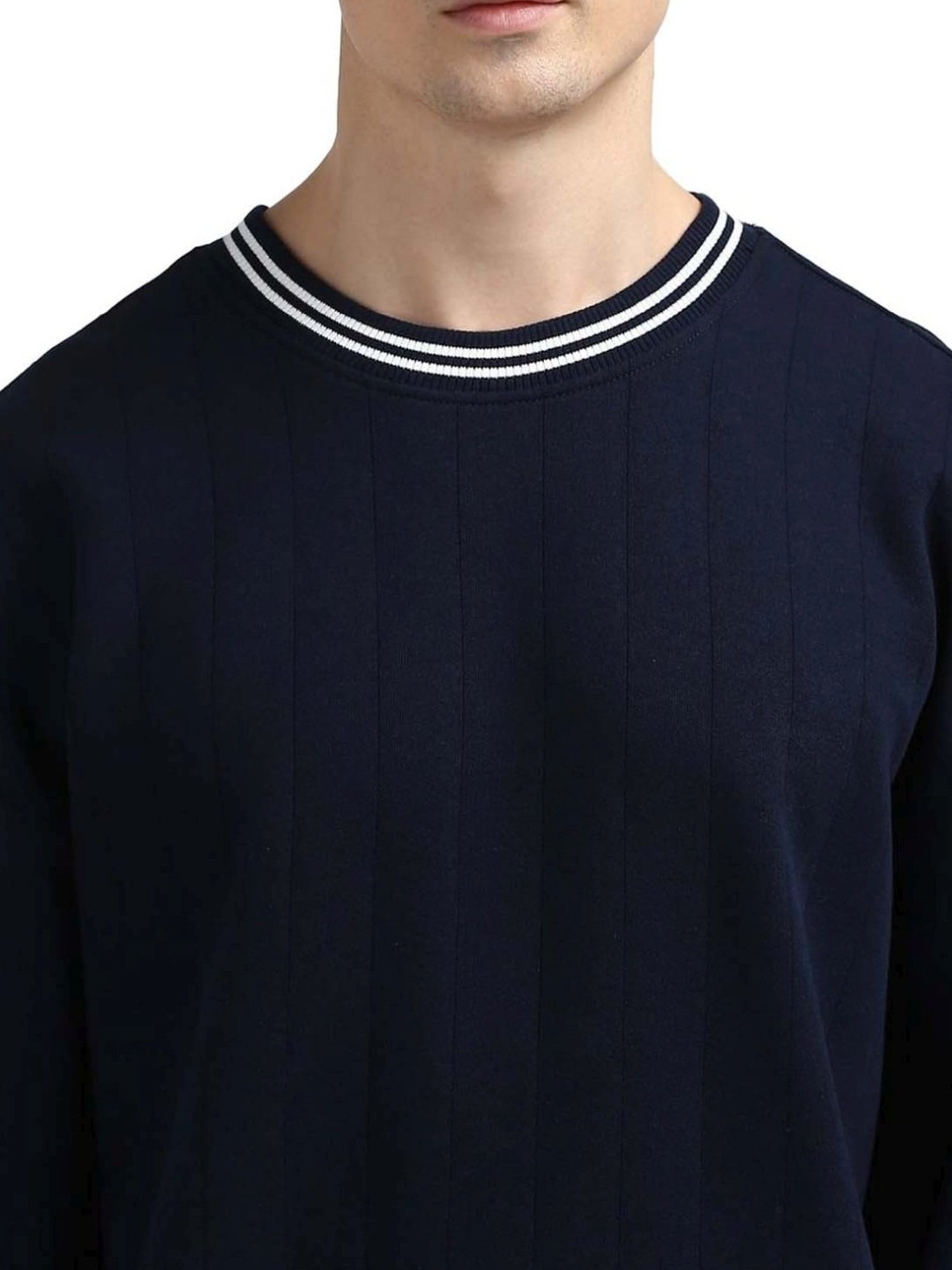 Tommy Hilfiger Navy Regular Fit Sweater