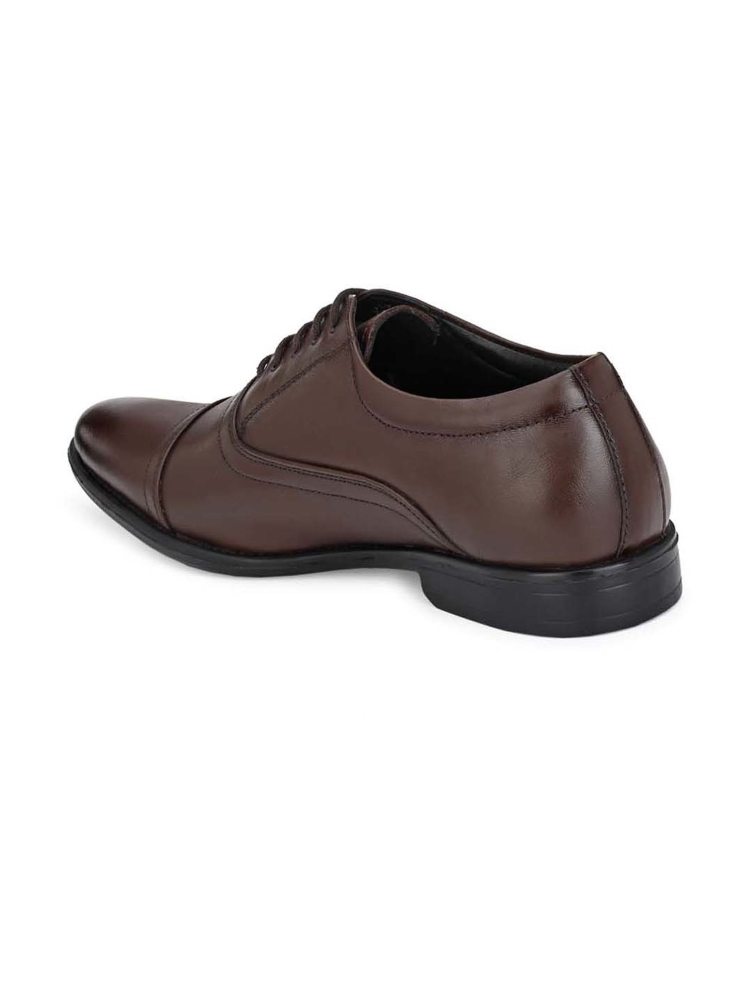Eego Italy Men's Brown Oxford Shoes