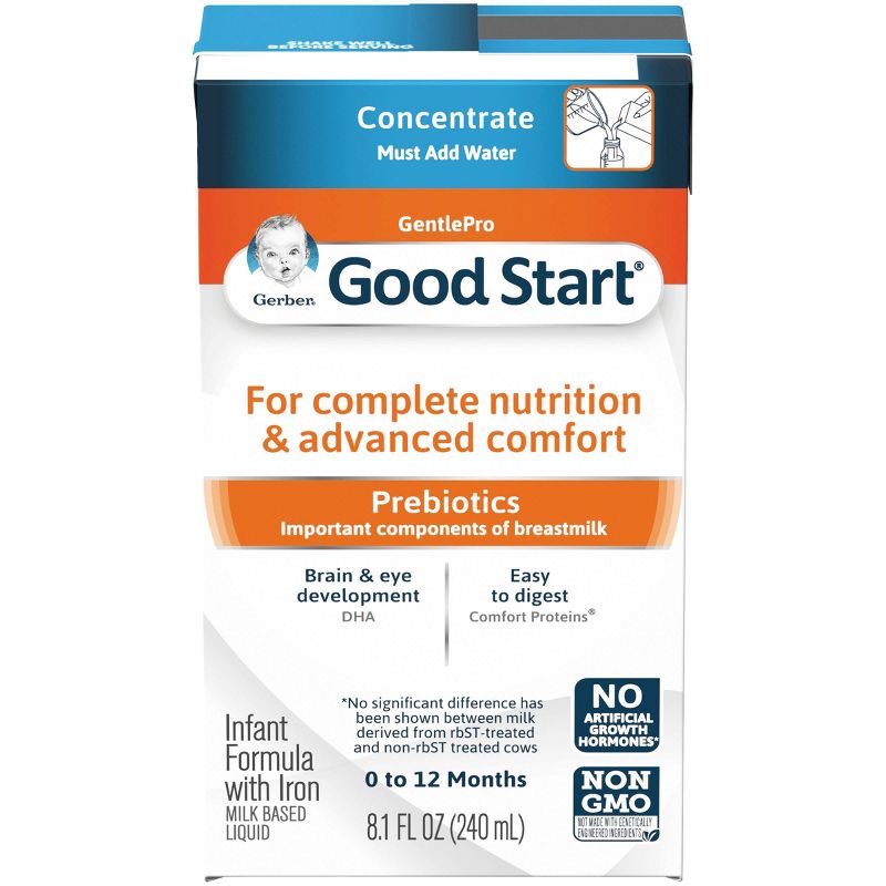 Gerber Good Start Gentle Non-GMO Concentrate Infant Formula - 8.1 fl oz