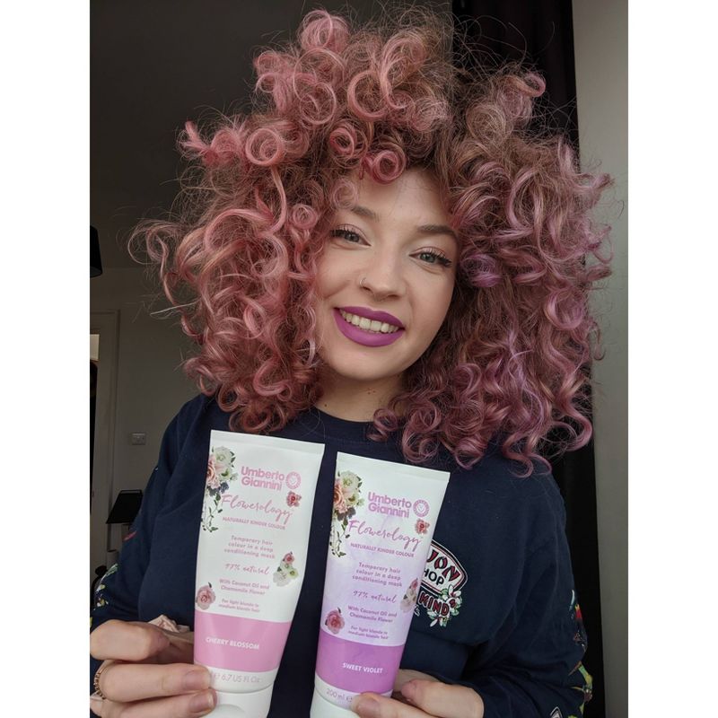 Umberto Giannini Flowerology Color Mask -  Sweet Violet