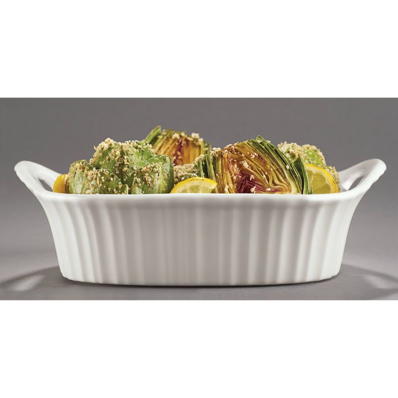 CorningWare French White 8"x8" Square Ceramic Baking Dish