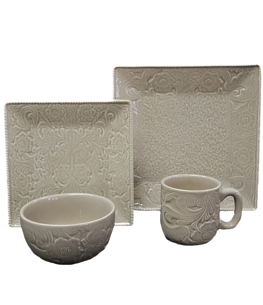 HiEnd Accents Savannah 16-Piece Place Setting