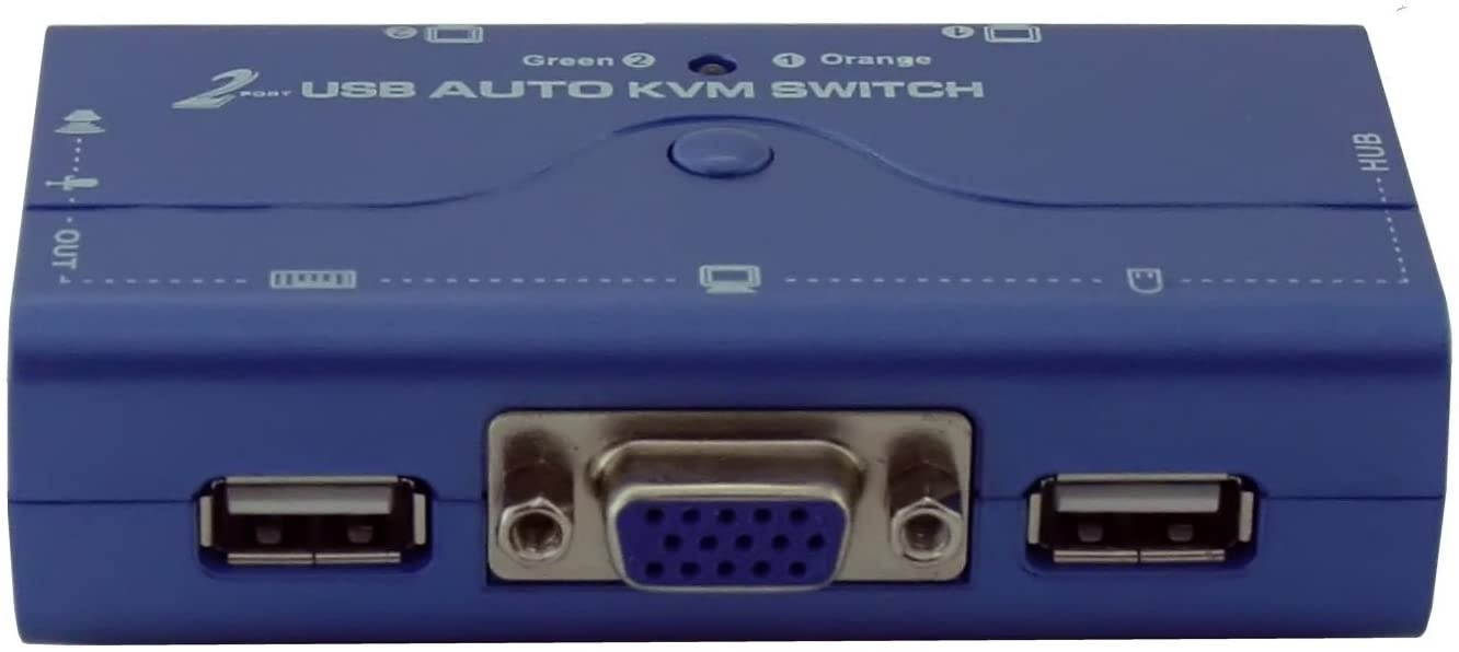 SEDNA - 2 Port USB KVM Switch (with cables)